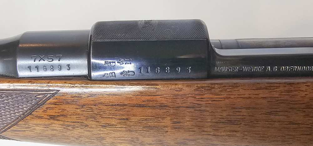 Mauser Type "M" Carbine 7 X 57  Mfg. 1936-1937 Documented in Speed's Book!-img-0