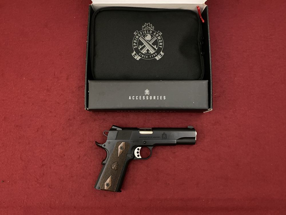 New Springfield Garrison 1911 5" Blued Government Model .45 ACP 7rd-img-0