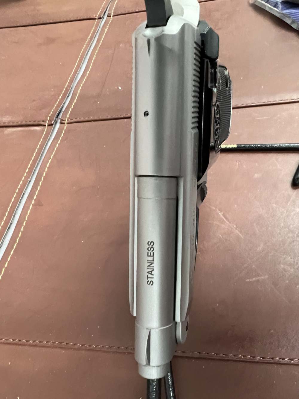 Beretta 21 Bobcat Inox 22lr Semi Auto 2.5" bbl Stainless J212500 NIB-img-3