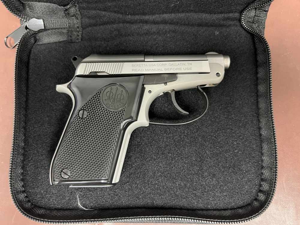 Beretta 21 Bobcat Inox 22lr Semi Auto 2.5" bbl Stainless J212500 NIB-img-5