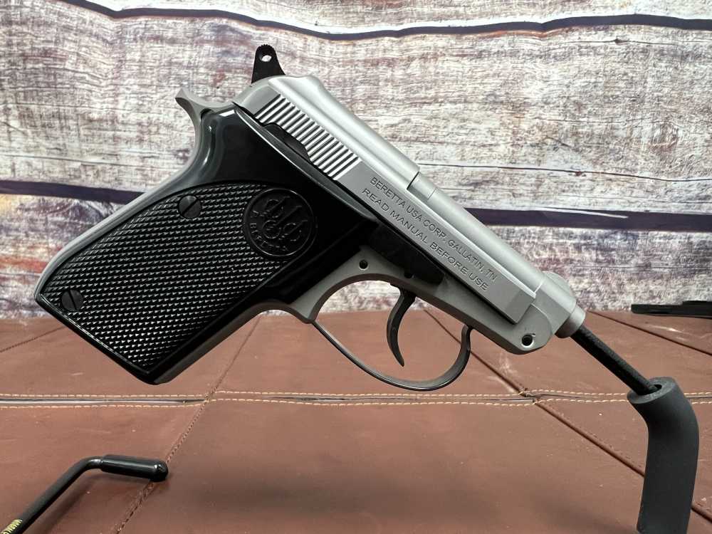 Beretta 21 Bobcat Inox 22lr Semi Auto 2.5" bbl Stainless J212500 NIB-img-1