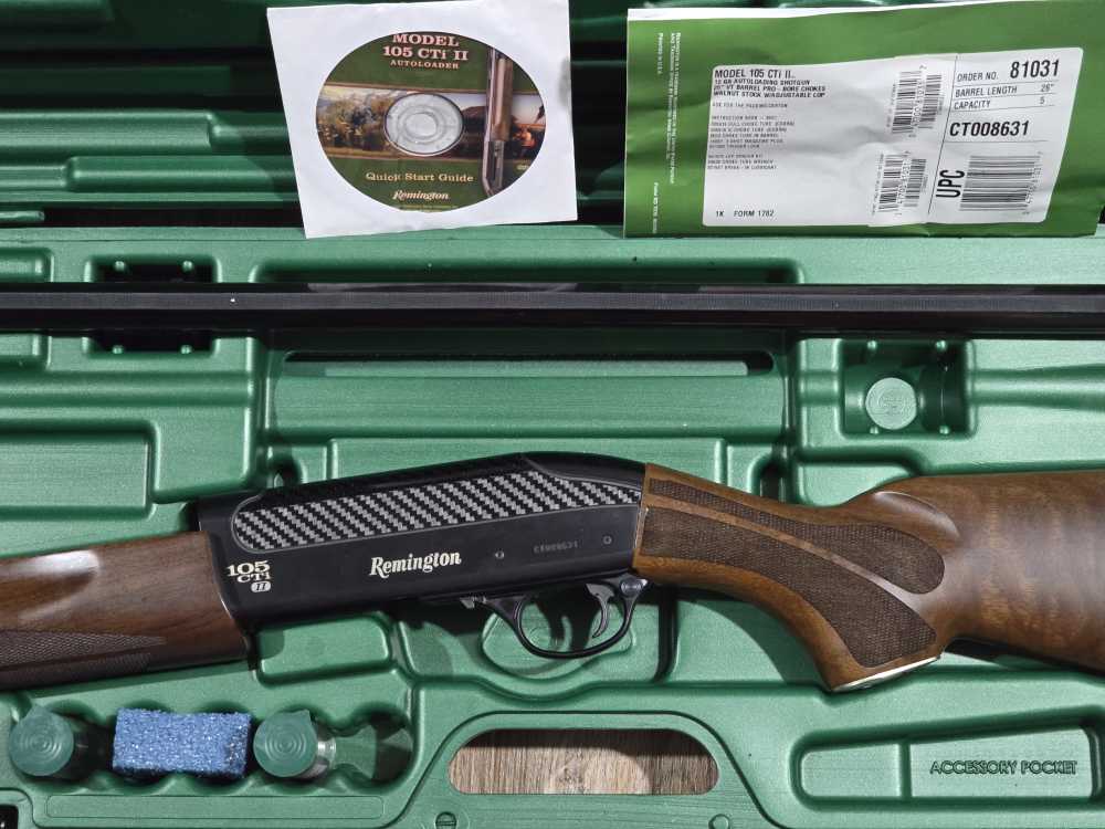 Remington 105 CTi II 12ga 26" with Case-img-17