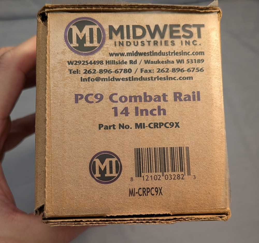 Midwest Industries PC9 Combat Rail 14" M-LOK – Ruger PC Carbine 9mm – LNIB-img-27