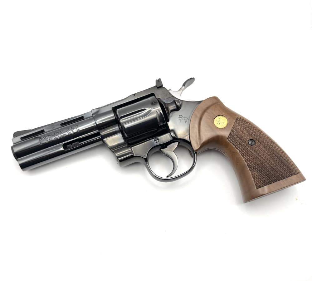 1980 Vintage Colt Python .357 Magnum 4 Inch Blue 357 Mag-img-0