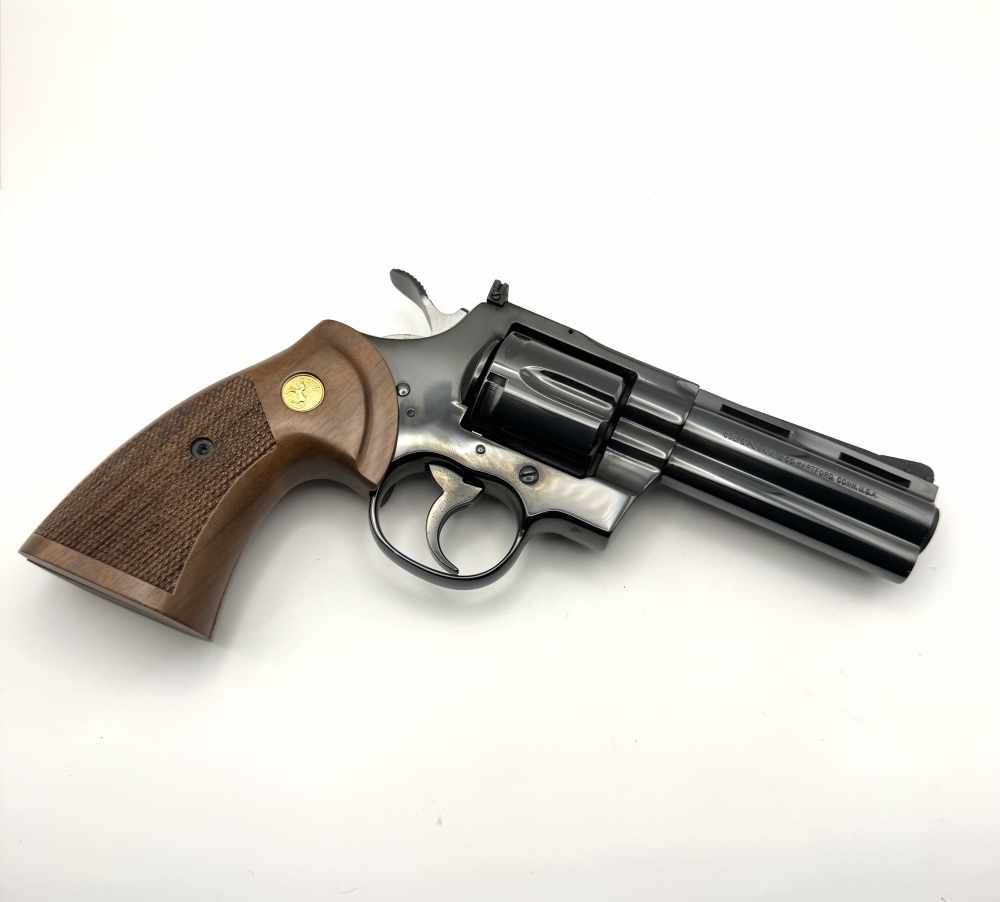 1980 Vintage Colt Python .357 Magnum 4 Inch Blue 357 Mag-img-1