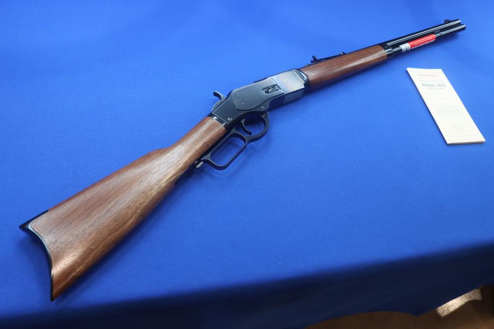 Winchester Model 1873 SHORT RIFLE 44-40 WIN 20" Lever Action M73 LA 44WCF-img-0
