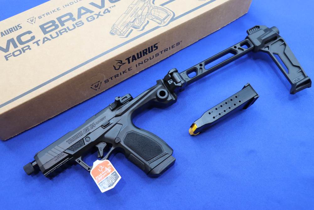 Taurus Model GX4 SMC BRAVO Pistol 9MM 15RD Folding Arm Brace Tactical SI NR-img-8