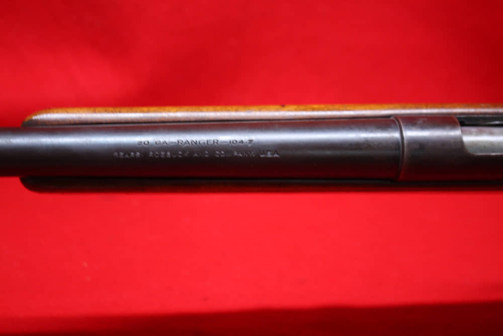 SEARS ROEBUCK RANGER 104.7 20GA 20 GAUGE BOLT ACTION SHOTGUN-img-15