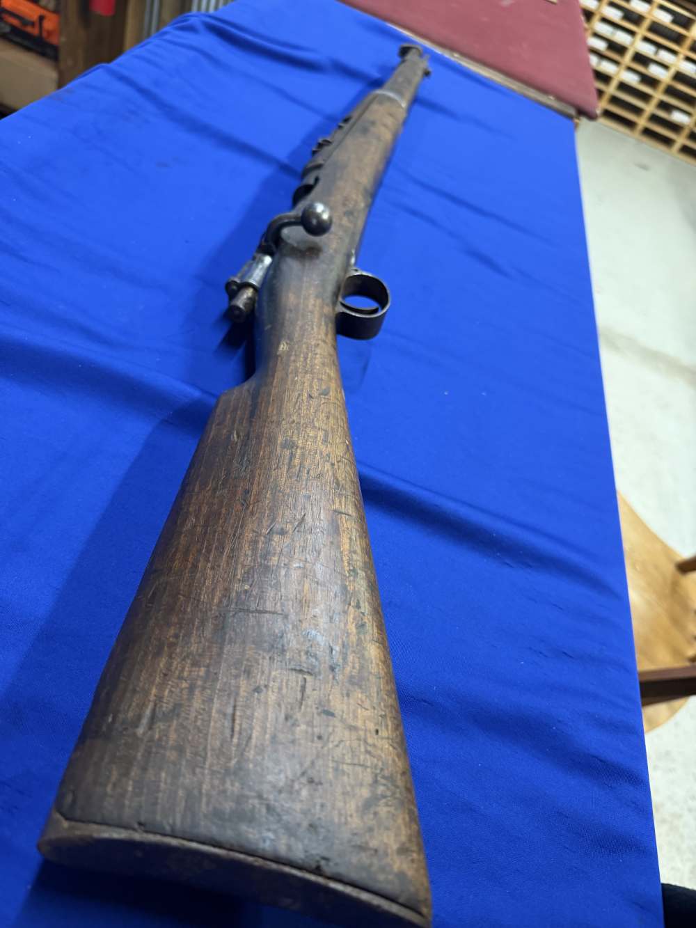 1916 Spanish Mauser Short Rifle 7x57mm Penny Start!-img-0