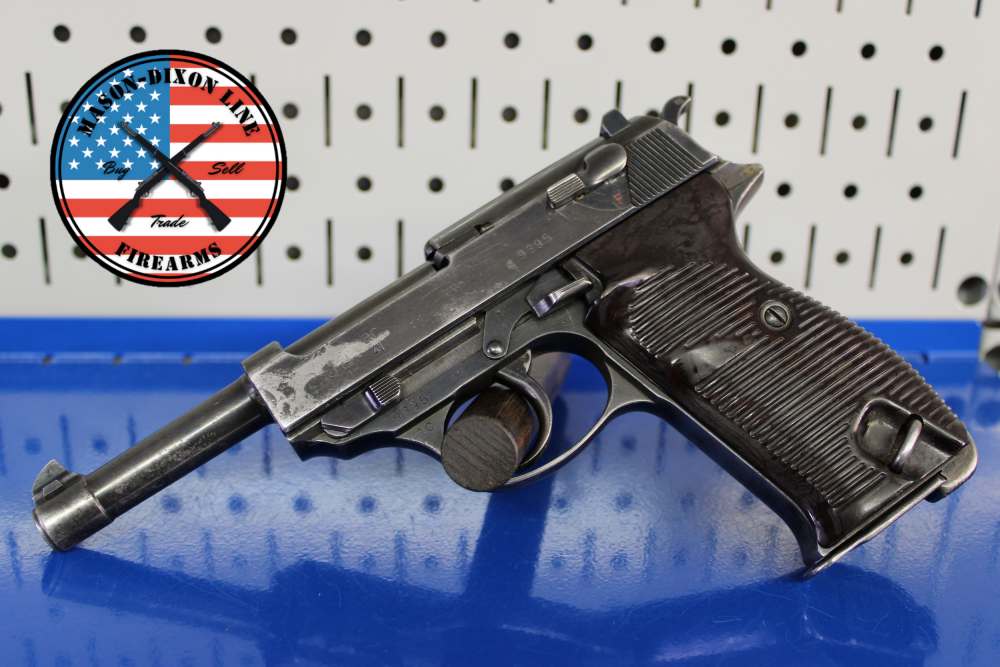 Walther P-38 (ac 41) First Variation - 9mm Luger - 1941 - Matching #'s-img-0