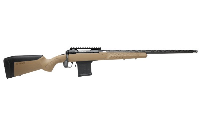 Savage 110 308 Win 22 Brown Carbon Tactical-img-1