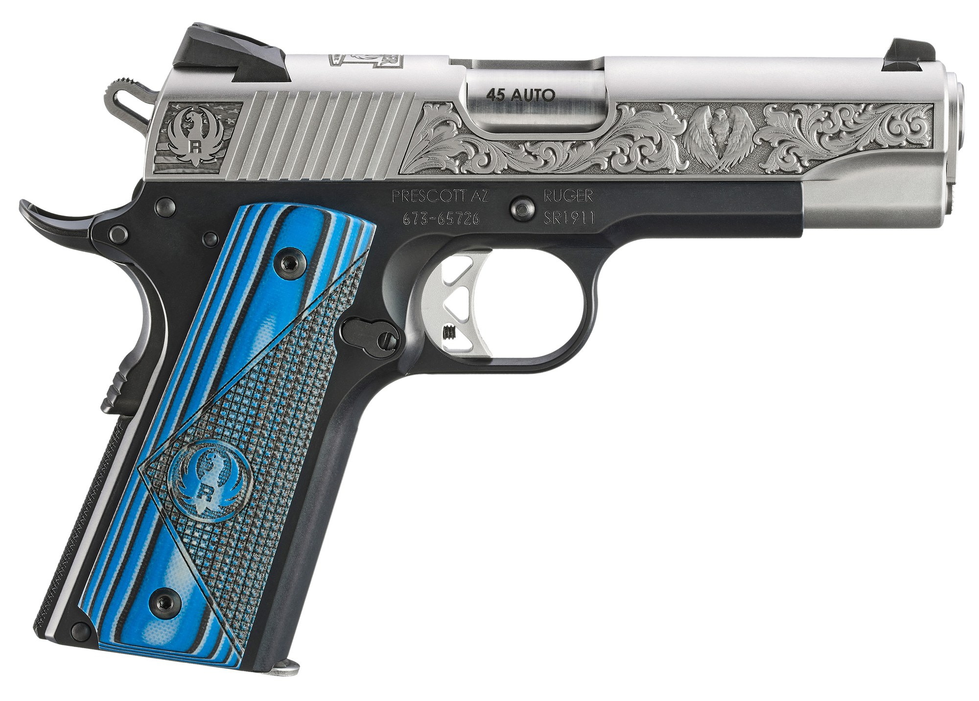 Ruger SR1911 45 ACP 4.25 Black Anodized-img-1