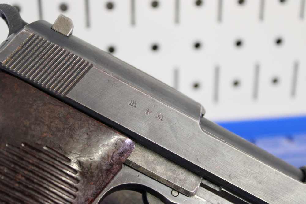Walther P-38 (ac 45) - 9mm Luger - fnh (WaA76) Barrel - Matching #'s - 1945-img-34