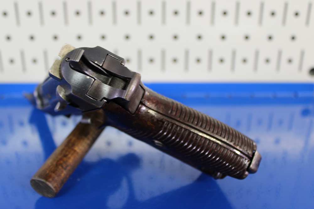 Walther P-38 (ac 45) - 9mm Luger - fnh (WaA76) Barrel - Matching #'s - 1945-img-17