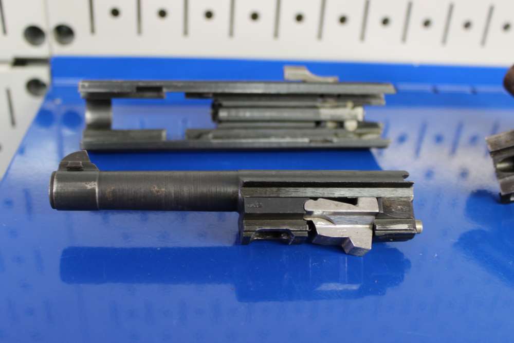 Walther P-38 (ac 45) - 9mm Luger - fnh (WaA76) Barrel - Matching #'s - 1945-img-48