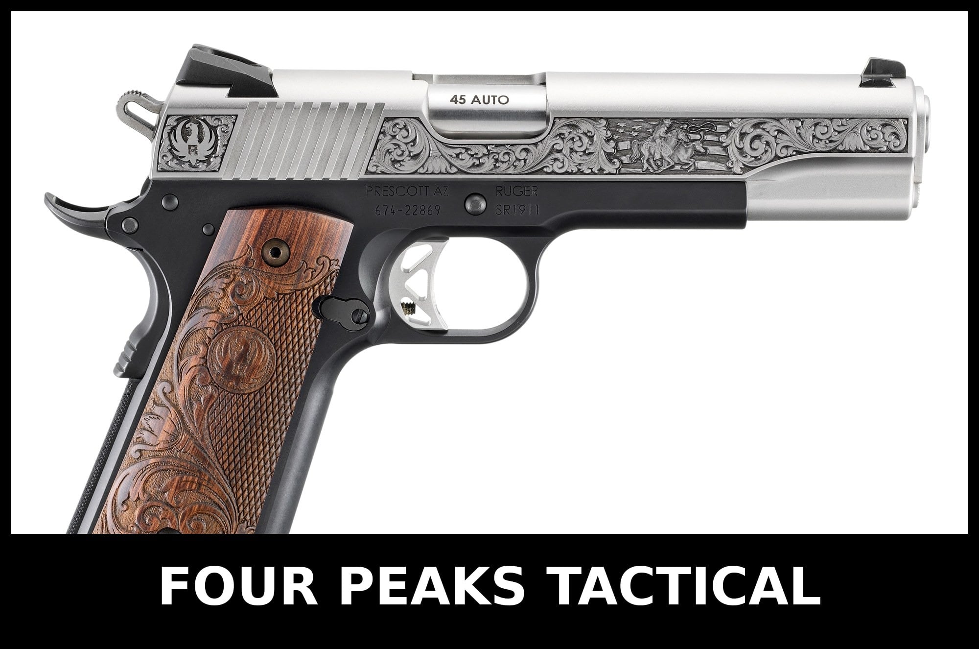 Ruger SR1911 45 ACP 5 Black Anodized-img-0