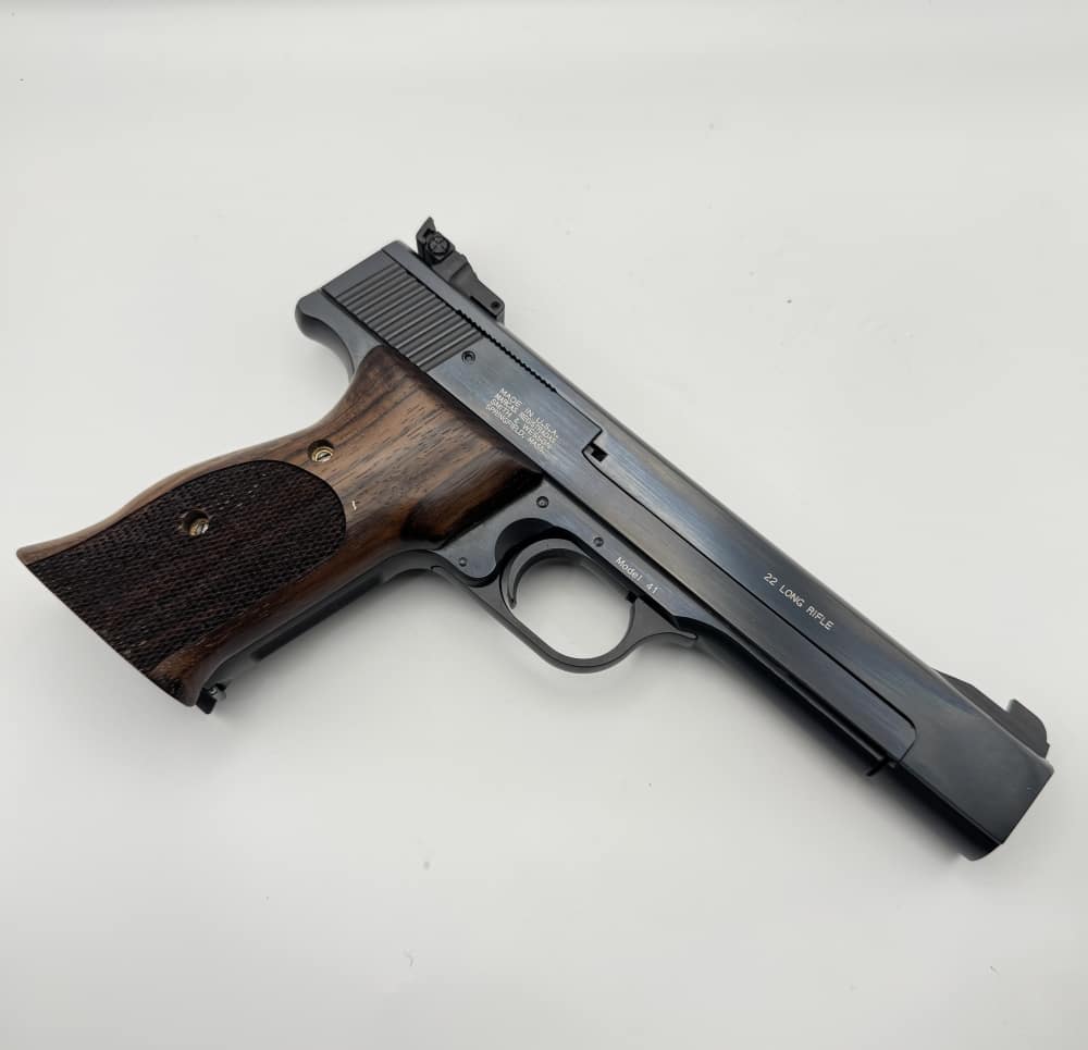 1996 Smith & Wesson Model 41 Pistol .22 LR S&W 22 -img-1