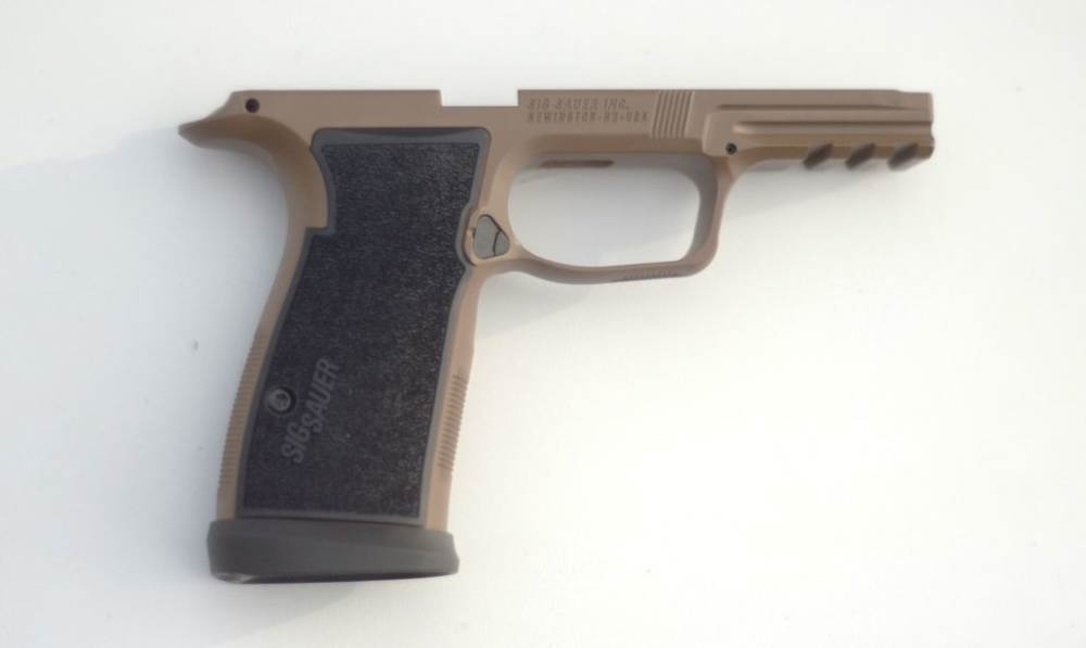 SIG SAUER P365 DH3 Fuse Coyote tan AXG grip module frame needs FCU P365XF-img-1