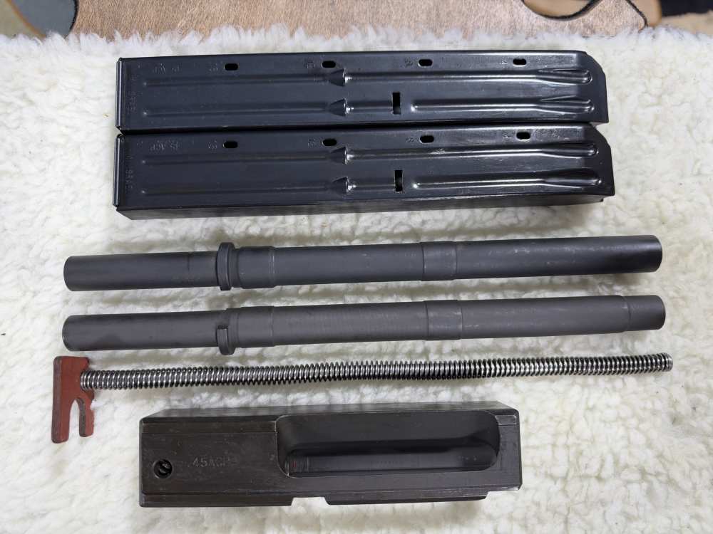 Uzi SMG conversion 9mm-45 ACP Kit-img-0