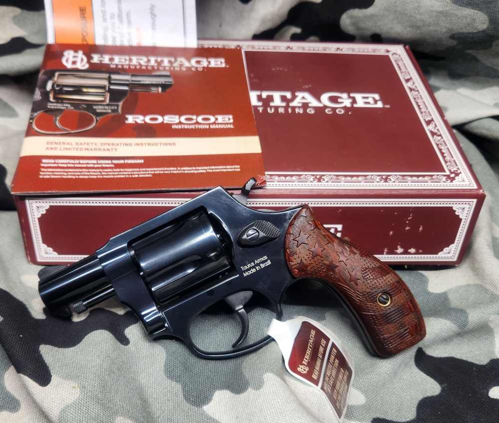 Heritage Roscoe 38SPL Like S&W 36 Chief 5 Round DA/SA Great CCW-img-2
