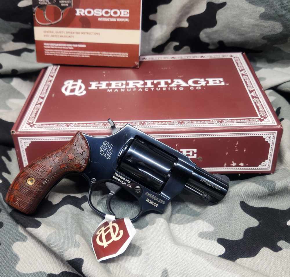 Heritage Roscoe 38SPL Like S&W 36 Chief 5 Round DA/SA Great CCW-img-1