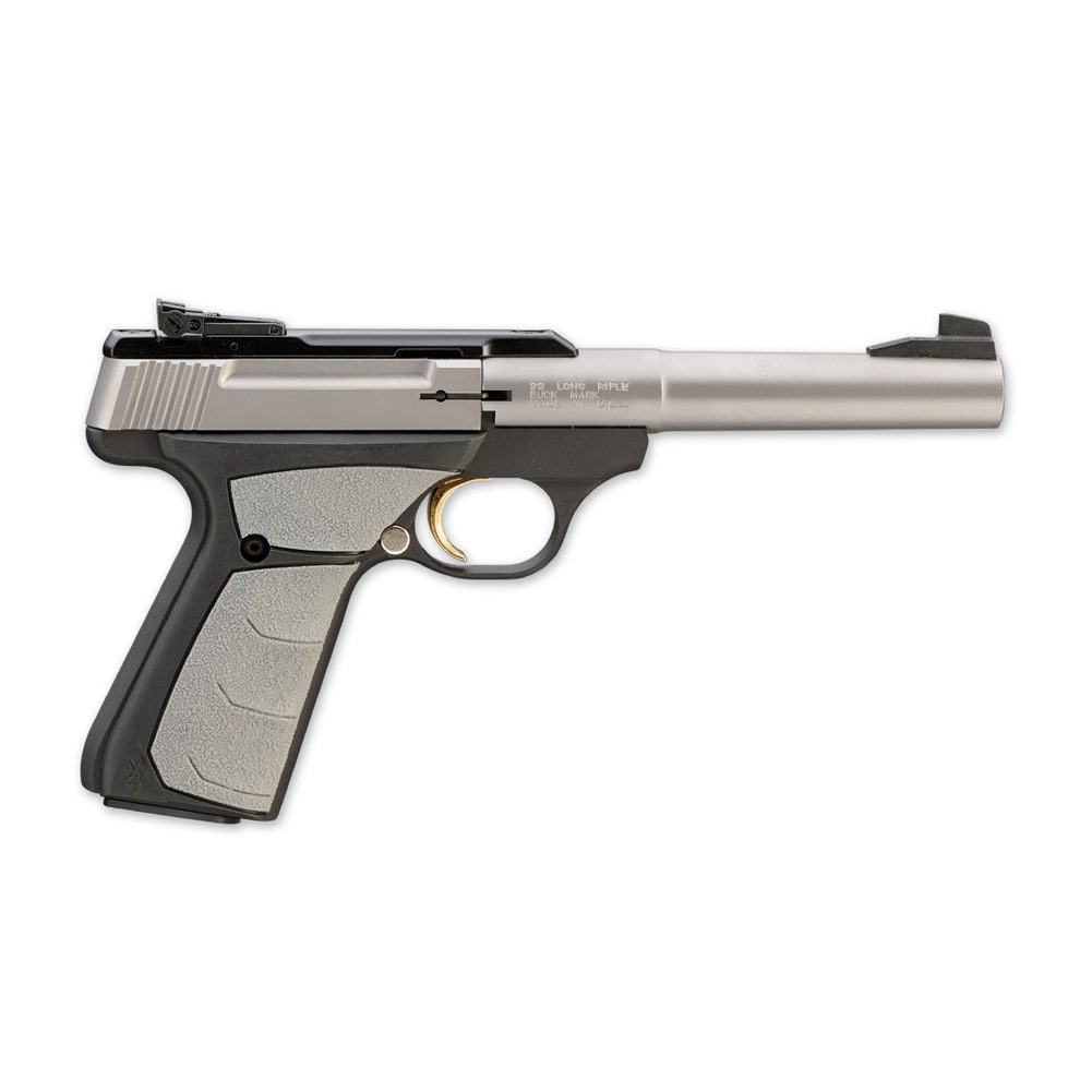 BROWNING Buck Mark Camper Stainless UFX 22 LR Pistol (051483490)-img-1