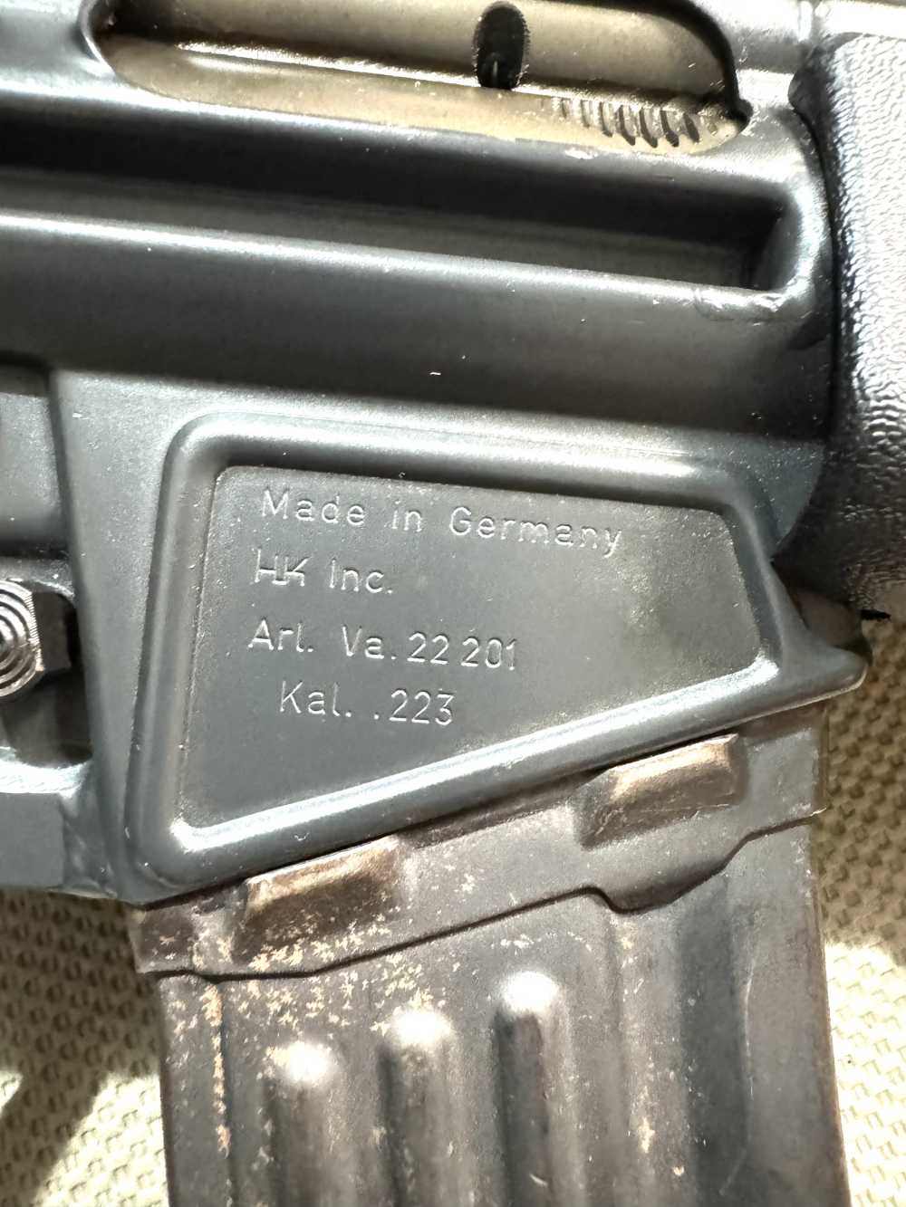 HK93 H&K 93 .223 / 5.56 Heckler & Koch Rifle + Armson Sight HK-img-5
