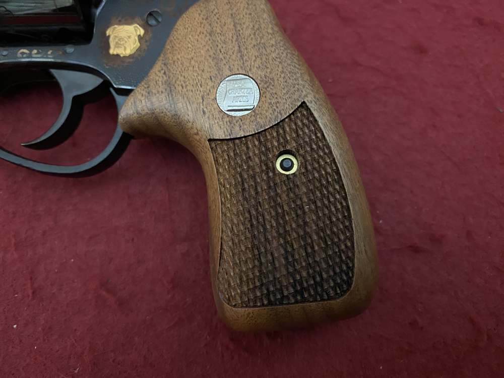 NIB Charter Arms Bulldog .44 spl 3" 50th Anniversary Engraved, Gold Inlay  -img-21