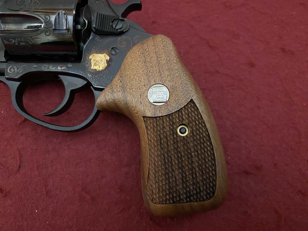 NIB Charter Arms Bulldog .44 spl 3" 50th Anniversary Engraved, Gold Inlay  -img-19
