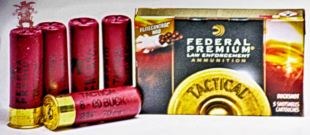 FEDERAL PREMIUM Flite Control 12 GA TACTICAL LE 00 BUCK 8 PEL 2¾" 5 Rds-img-0