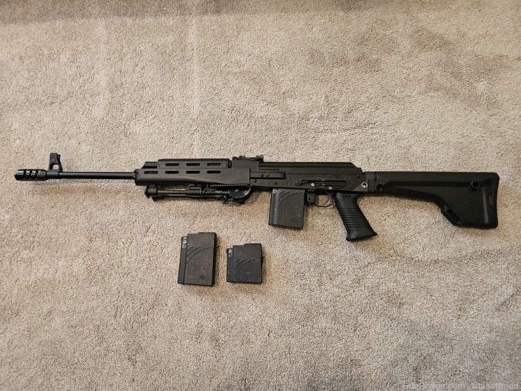 Russian Vepr, Dragunov by Molot. Rare 308. Long barrel.3 magazines.-img-1