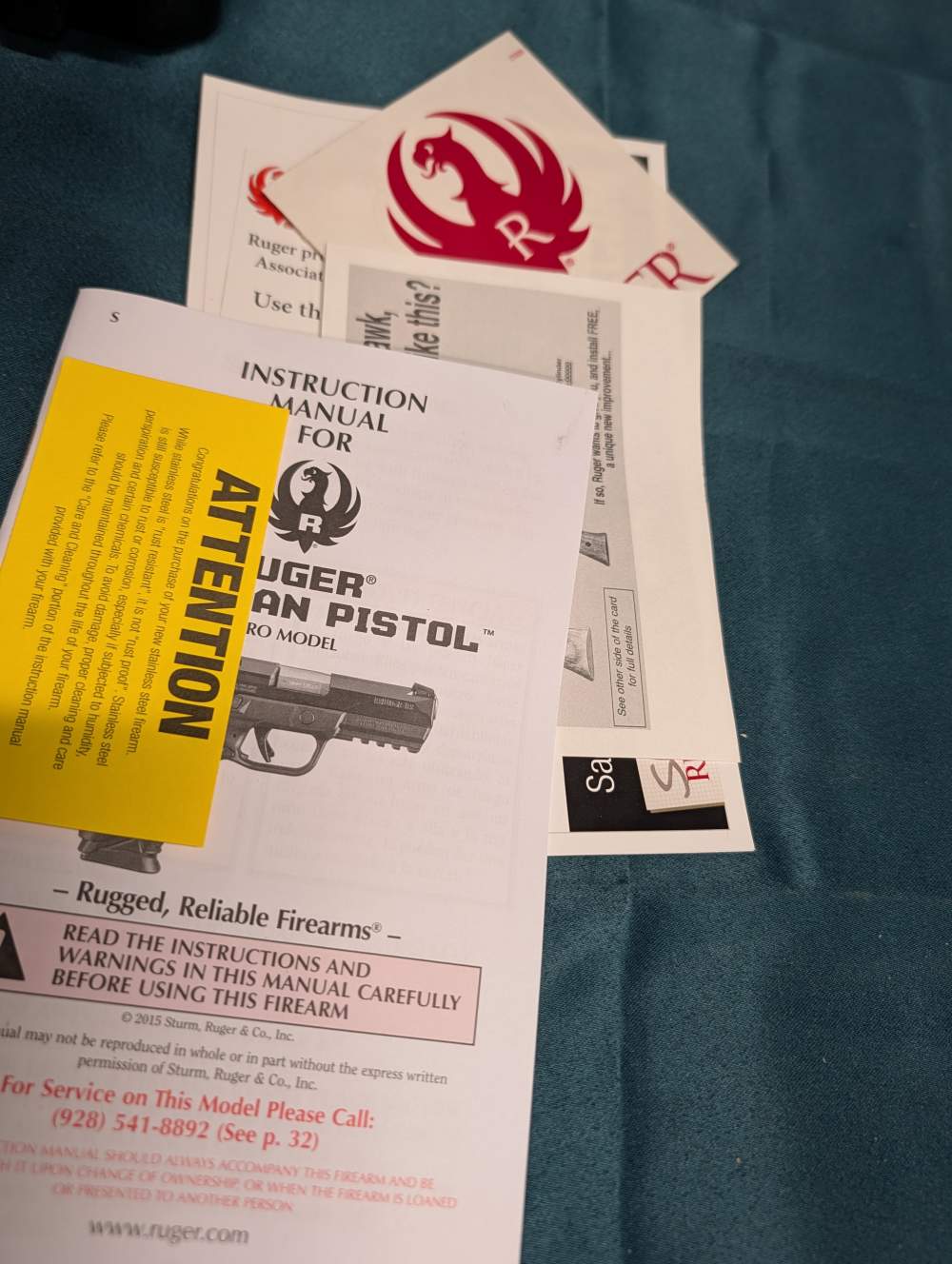 Ruger American Pistol Pro Duty 45 Acp 4.5" Barrel Full Size w box 2 mags-img-16