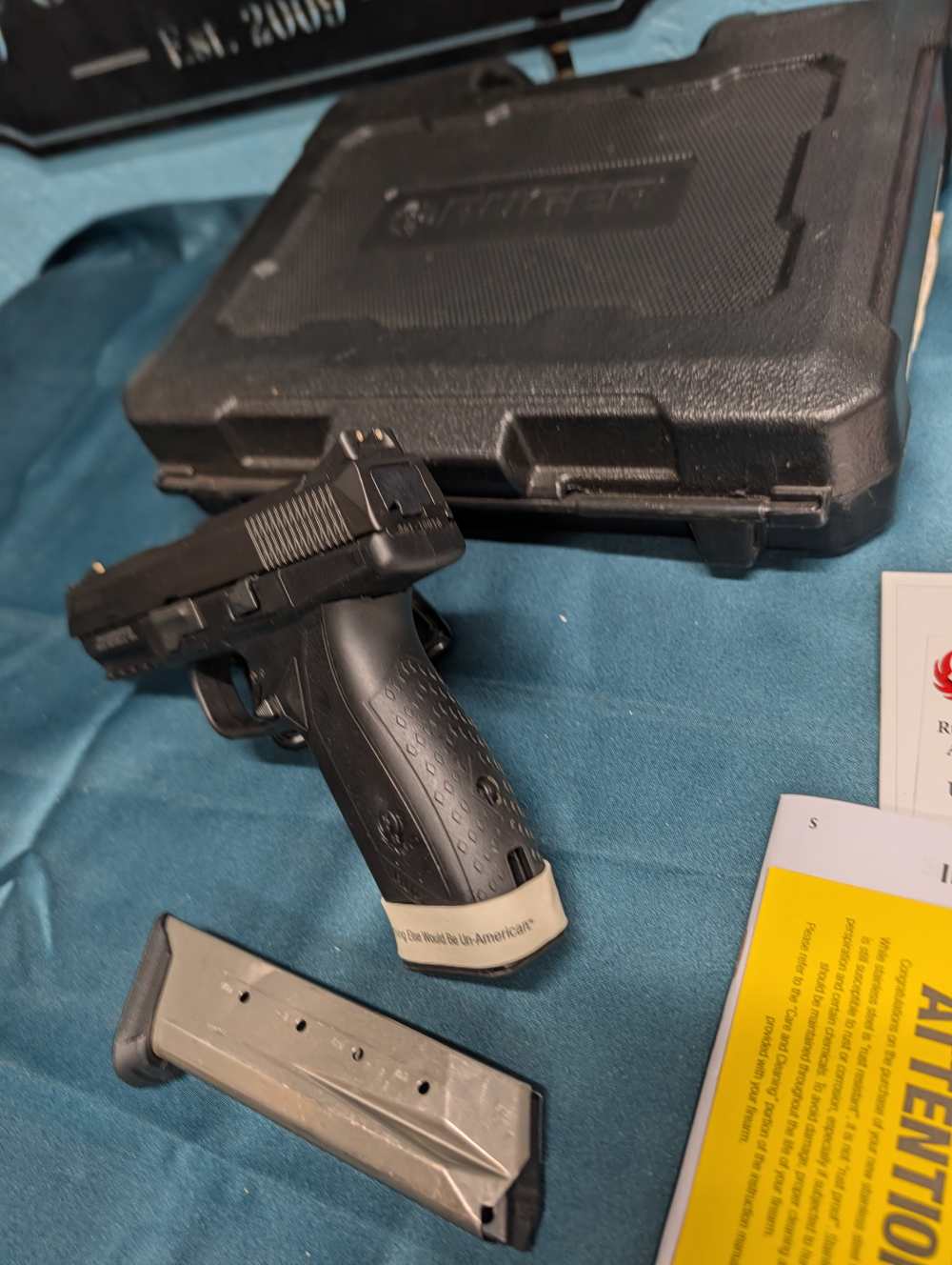 Ruger American Pistol Pro Duty 45 Acp 4.5" Barrel Full Size w box 2 mags-img-15