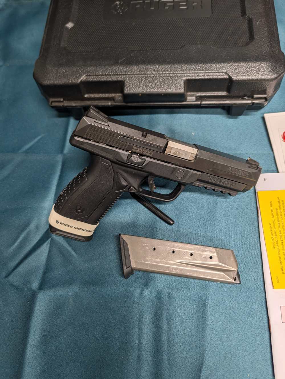 Ruger American Pistol Pro Duty 45 Acp 4.5" Barrel Full Size w box 2 mags-img-5