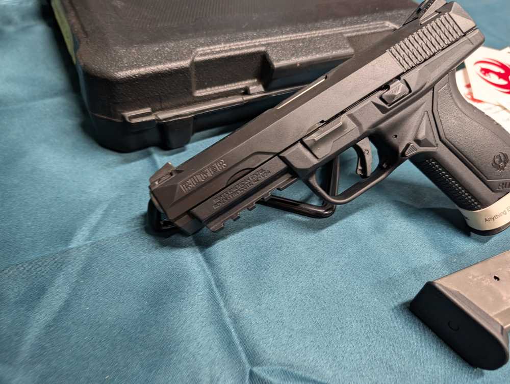 Ruger American Pistol Pro Duty 45 Acp 4.5" Barrel Full Size w box 2 mags-img-12