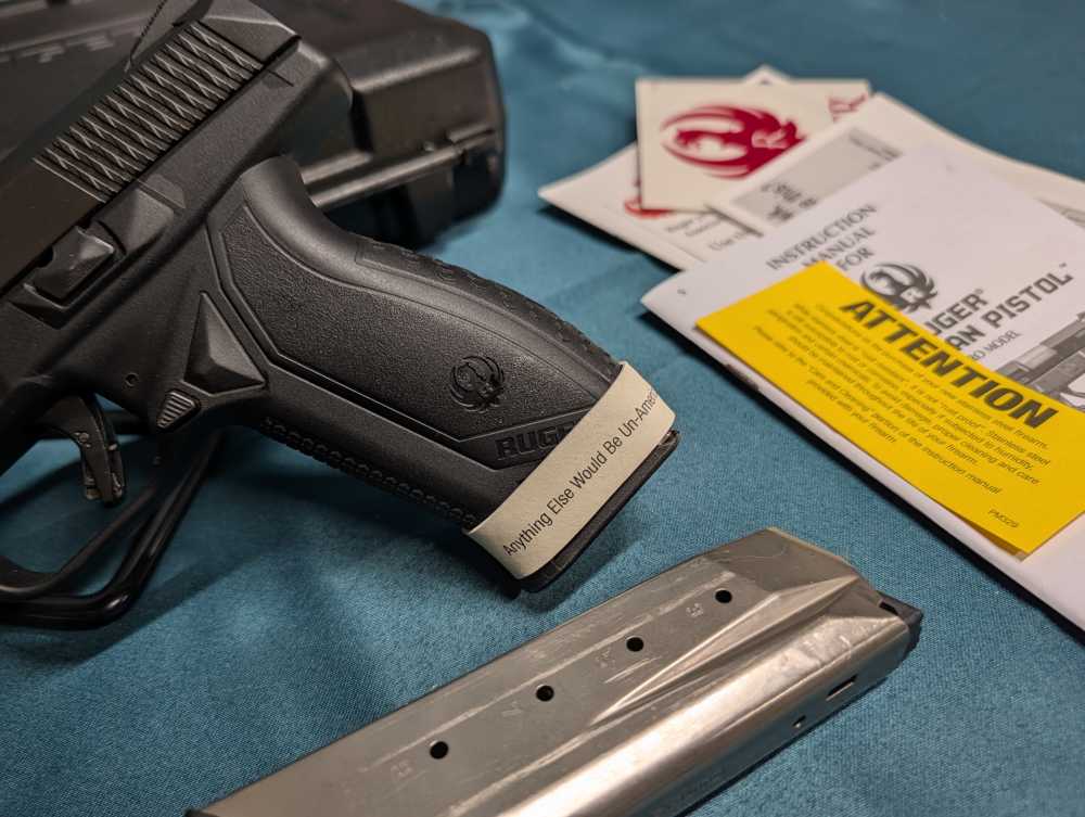 Ruger American Pistol Pro Duty 45 Acp 4.5" Barrel Full Size w box 2 mags-img-14