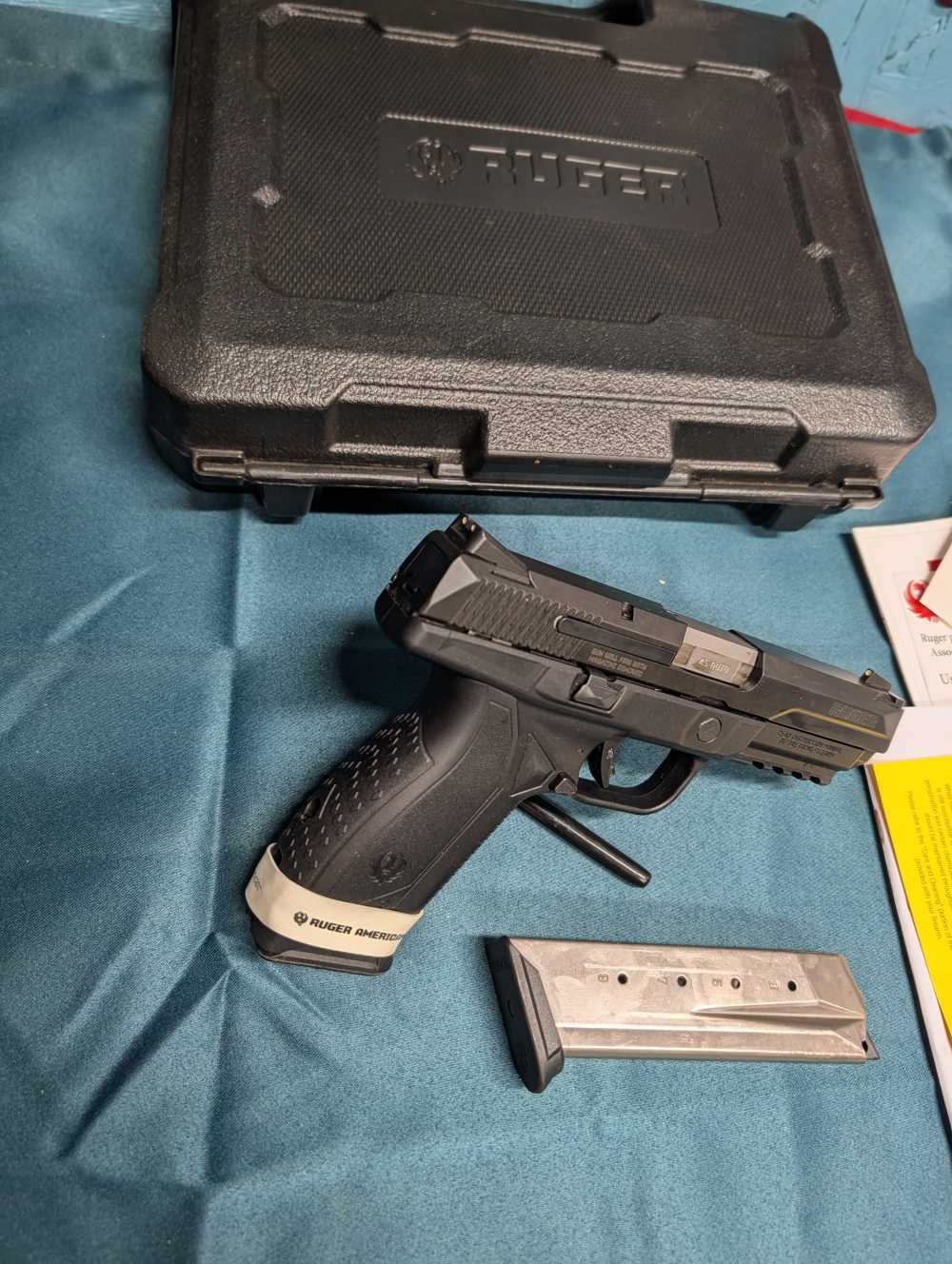 Ruger American Pistol Pro Duty 45 Acp 4.5" Barrel Full Size w box 2 mags-img-6