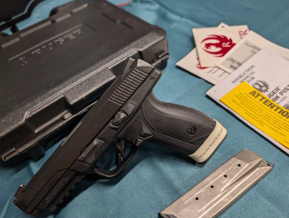 Ruger American Pistol Pro Duty 45 Acp 4.5" Barrel Full Size w box 2 mags-img-13