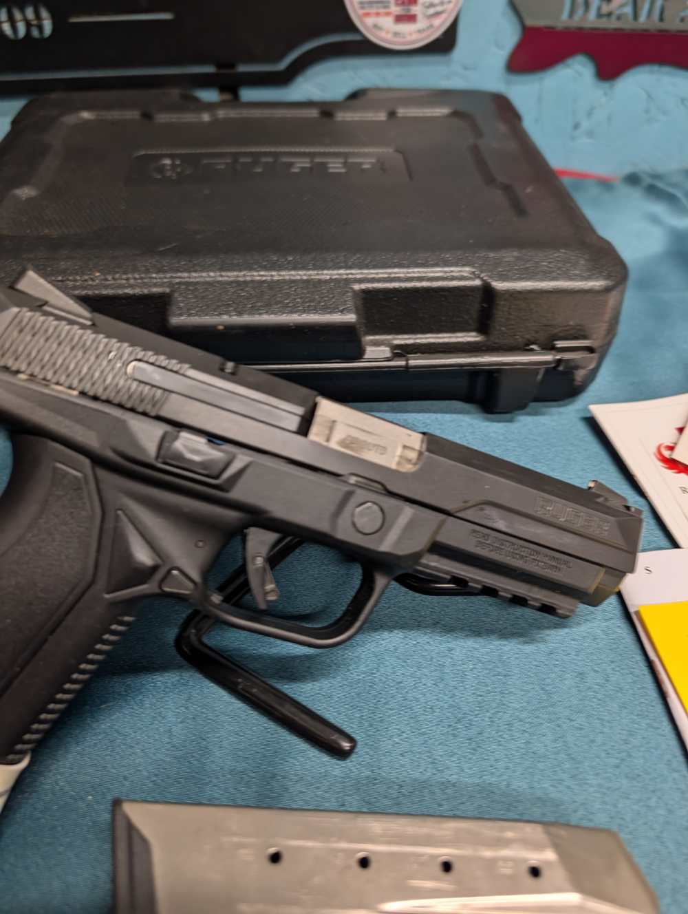 Ruger American Pistol Pro Duty 45 Acp 4.5" Barrel Full Size w box 2 mags-img-2