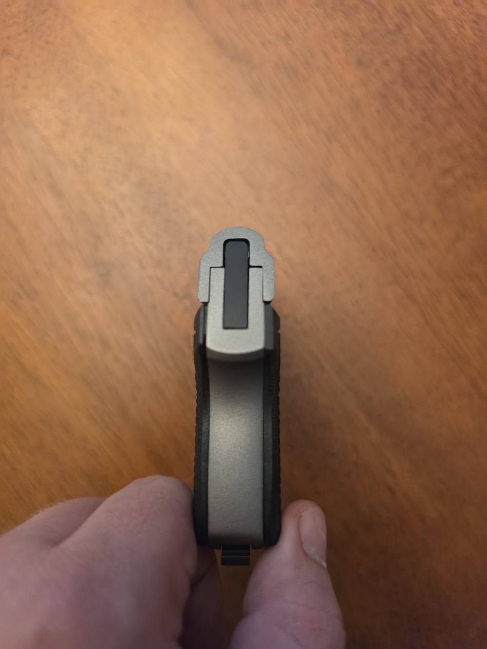 Seecamp LWS .380 ACP gray Cerakote w/ Bear Creek IWB holster-img-5