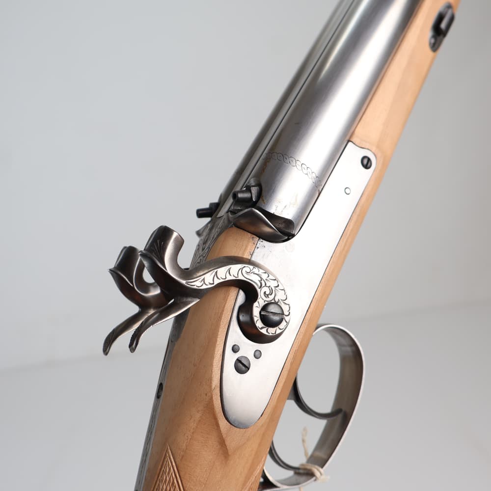 Davide Pedersoli 10GA Black Powder Side by Side Shotgun Pistol  13.25" LNIB-img-17