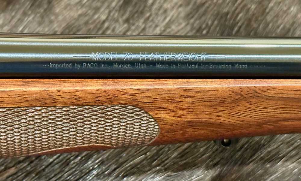 WINCHESTER MODEL 70 FEATHERWEIGHT 25-06 REMINGTON 22" FANTASTIC WOOD-img-6