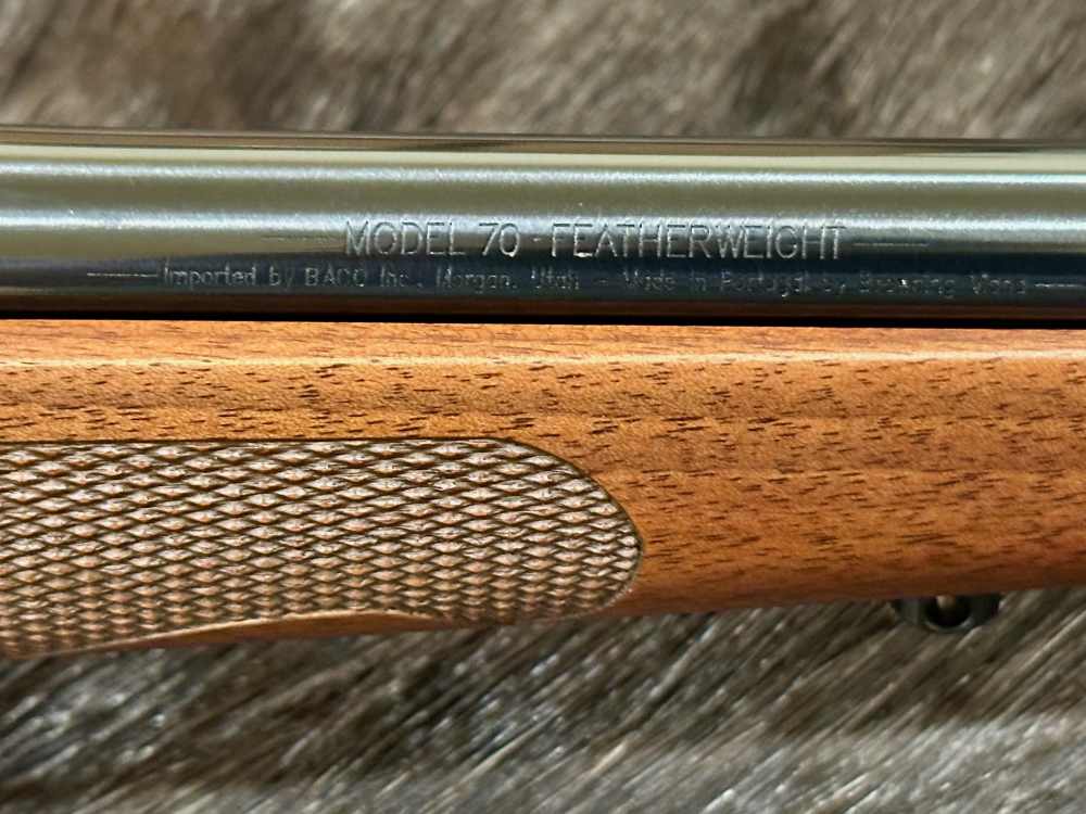 WINCHESTER MODEL 70 FEATHERWEIGHT 25-06 REMINGTON 22" GOOD WOOD-img-6