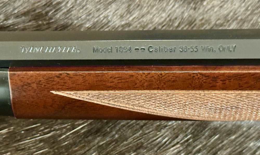 WINCHESTER 1894 SPORTER 38-55 WIN 24" LEVER RIFLE, GOOD WOOD, FREE SAFARI-img-13