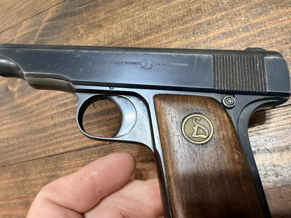 Deutsche Werke Erfurt Ortgies .380 ACP Semi-Auto Pistol .01 NO RESERVE-img-47