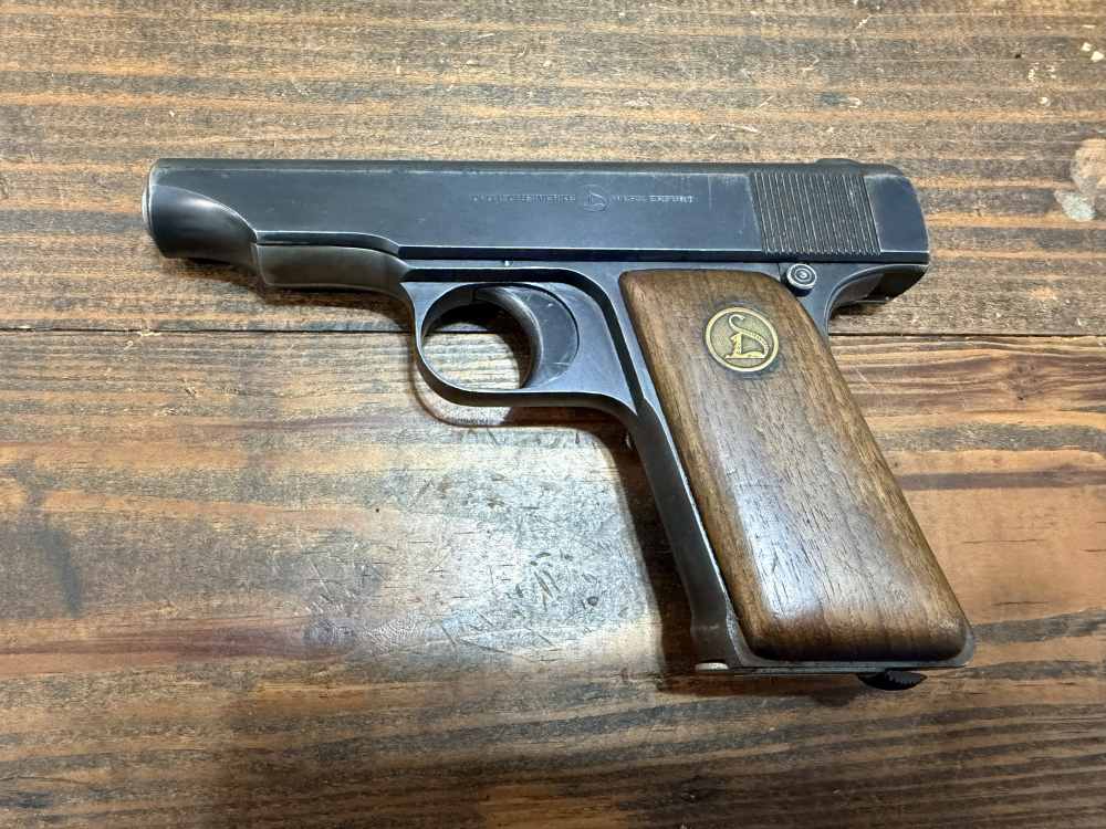 Deutsche Werke Erfurt Ortgies .380 ACP Semi-Auto Pistol .01 NO RESERVE-img-0