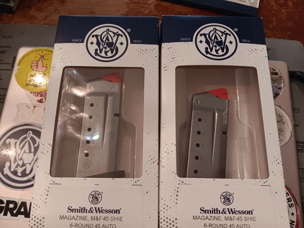  2 SMITH & WESSON MP 45 MAGAZINES-img-1
