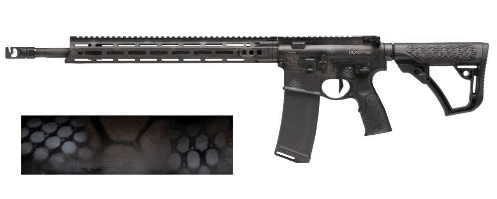 DANIEL DEFENSE DDM4 V7 PRO Rattlecan AR Rifle 5.56 NATO M-LOK Pic Rail 18" -img-4