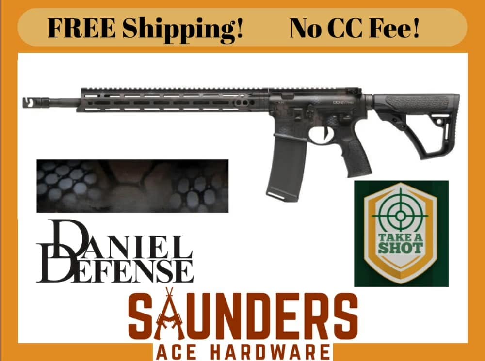 DANIEL DEFENSE DDM4 V7 PRO Rattlecan AR Rifle 5.56 NATO M-LOK Pic Rail 18" -img-0