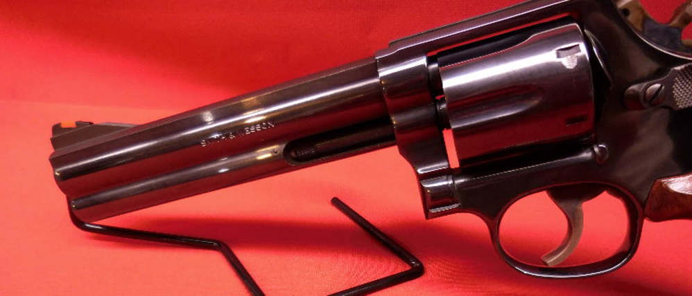 S&W Smith and Wesson 586 NO DASH .357 Mag 6" BLUE -img-2